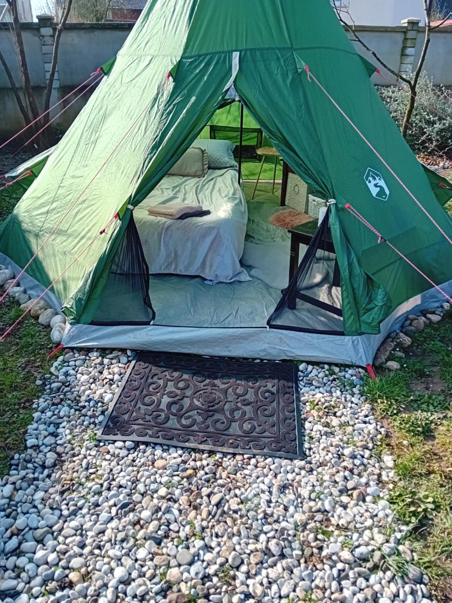 Indian Tent Tipi In Shared Lot And Shared Bathroom Mrse Dış mekan fotoğraf