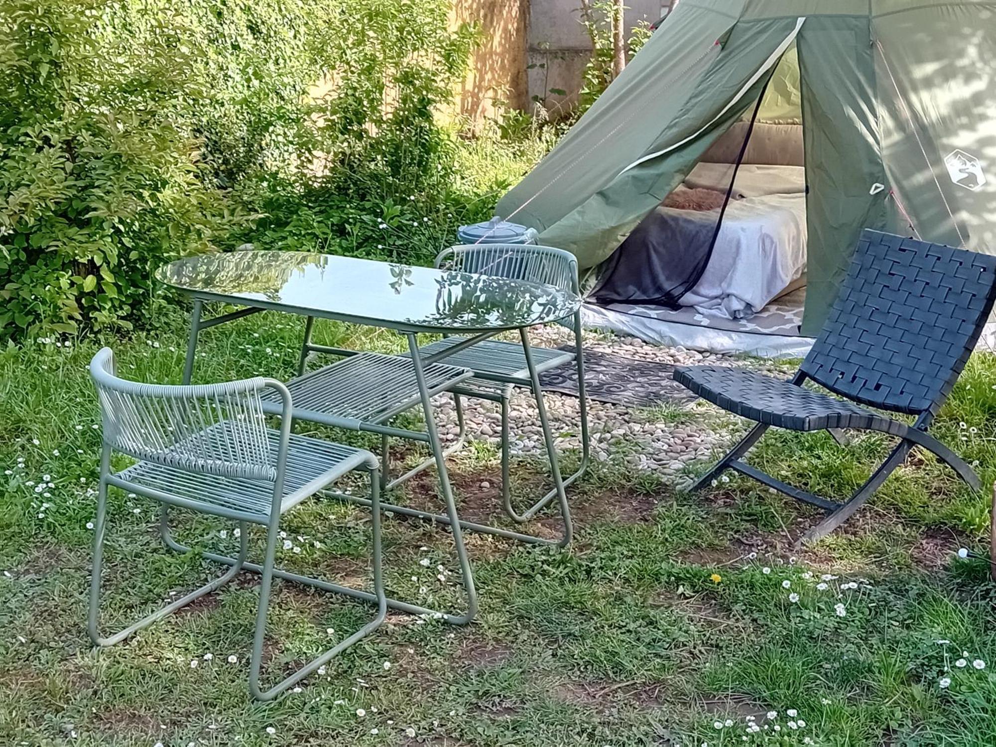 Indian Tent Tipi In Shared Lot And Shared Bathroom Mrse Dış mekan fotoğraf